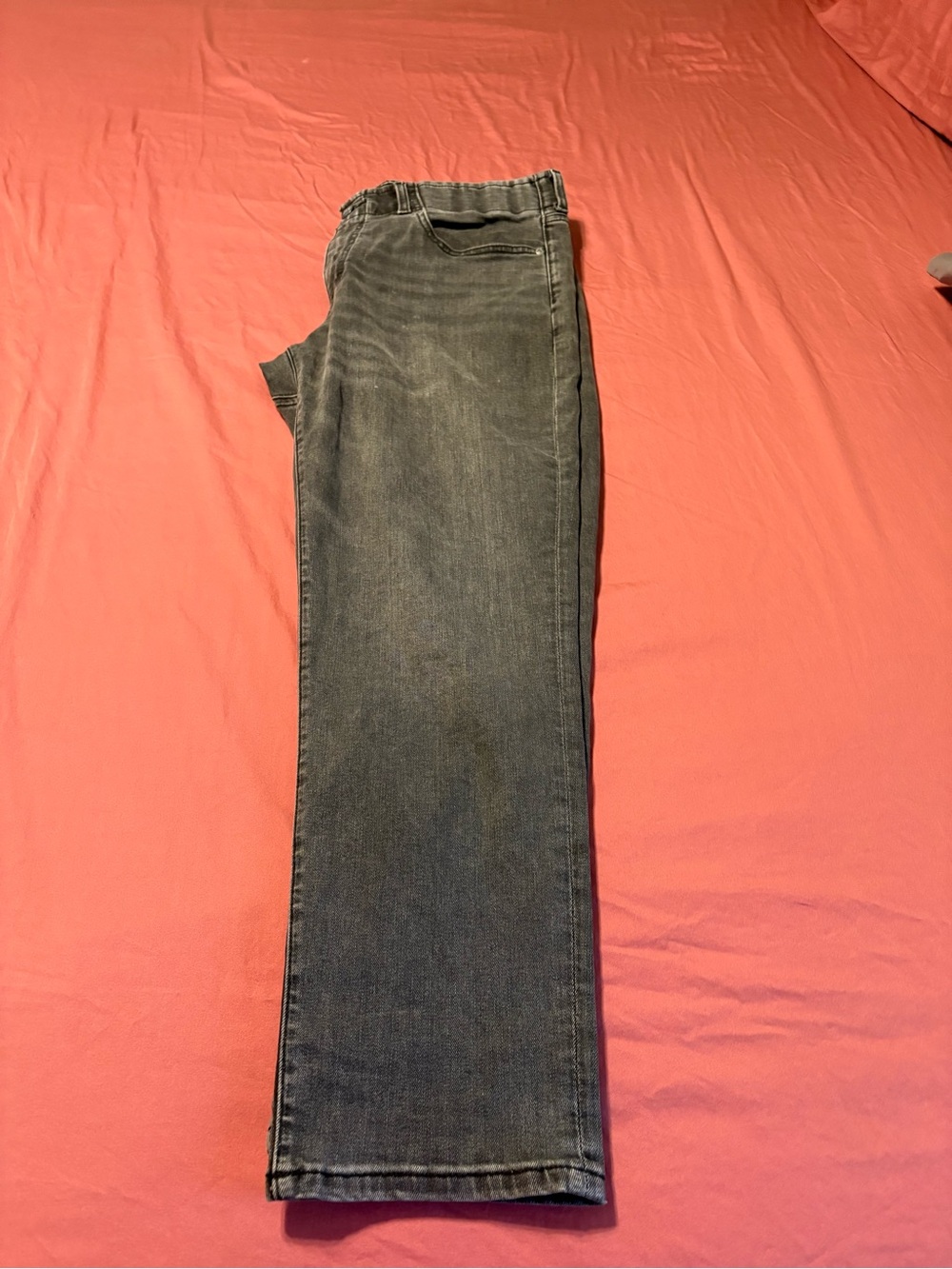 Lee Men's Straight Jeans in Washed Black